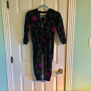 Minecraft Kids Onsie Pajamas with hood